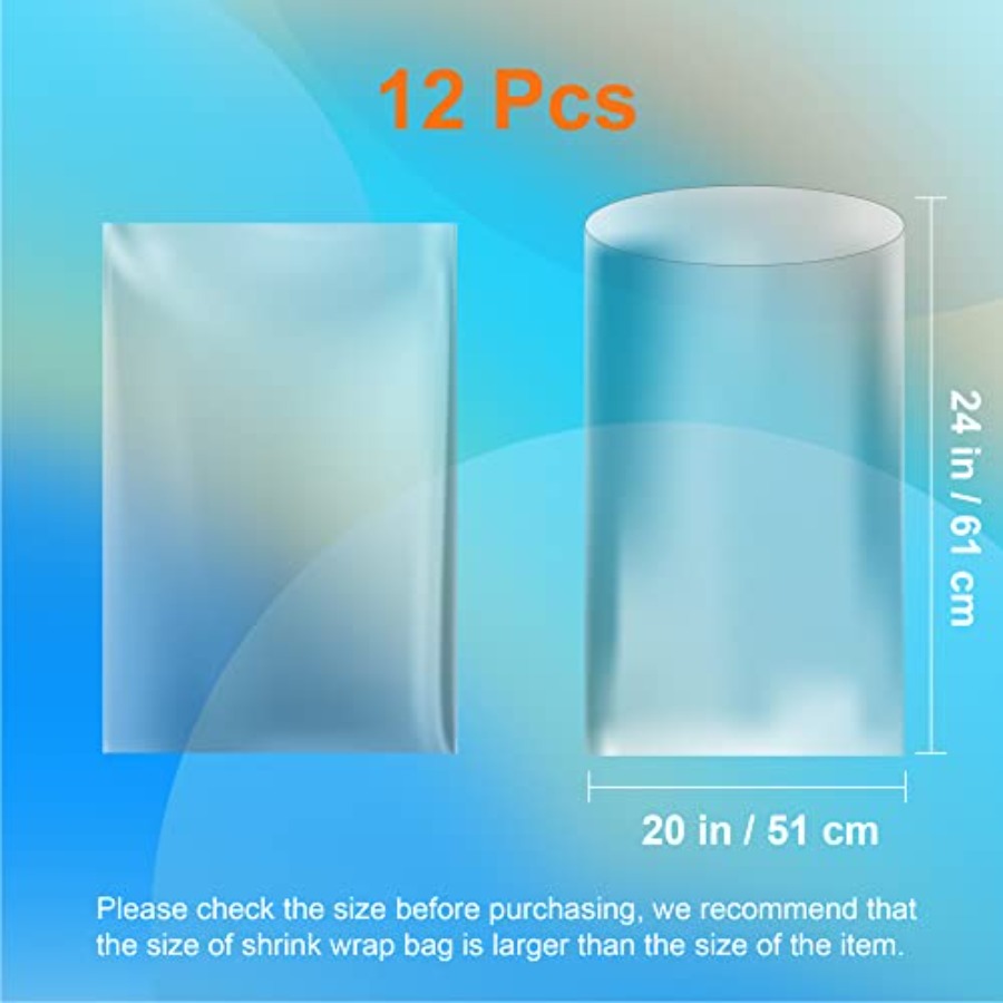 Shrink Wrap Bags for Gift Bask - Cellophane Wrap Clear 评论和价格