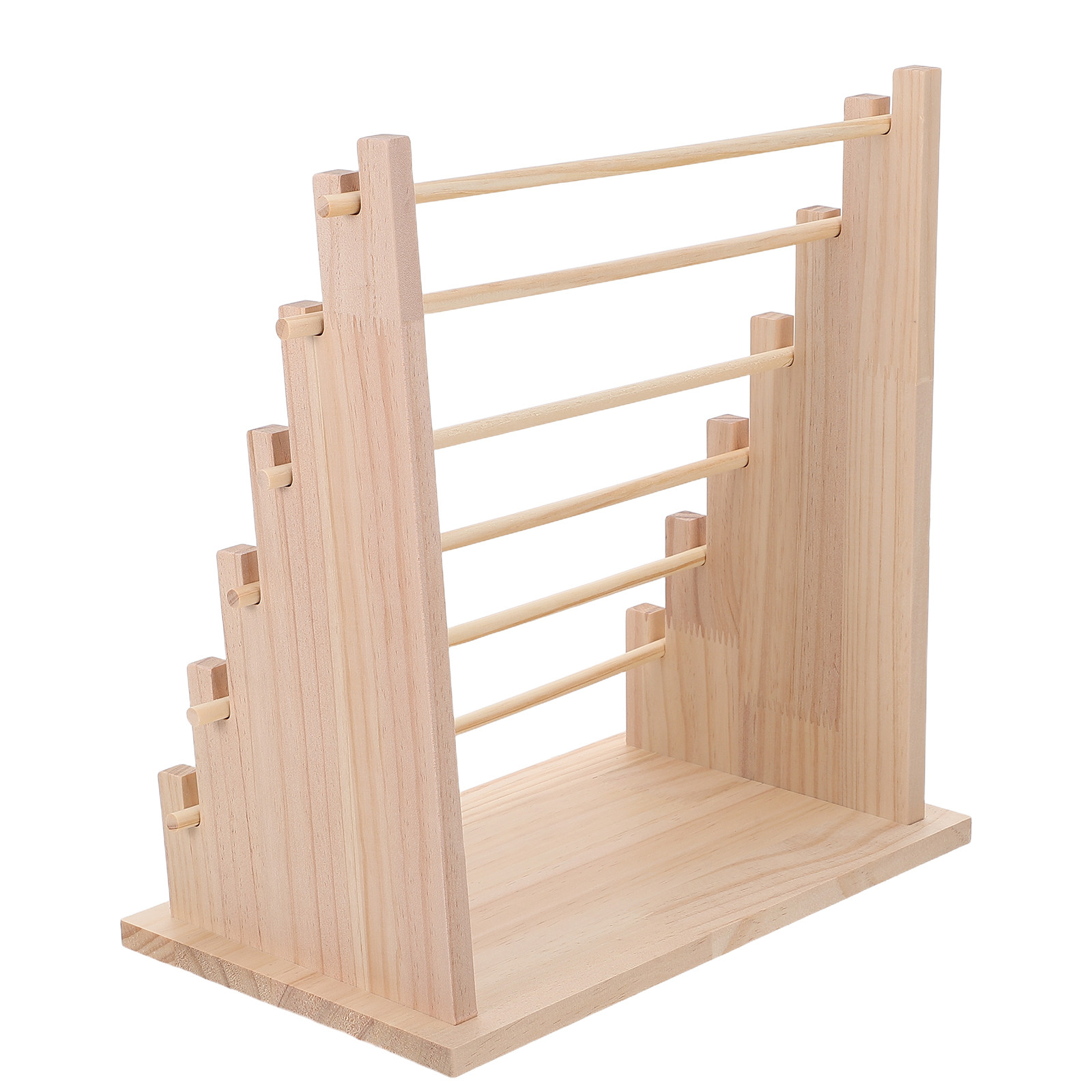 Wooden 6 Tier Ribbon Spool Hol - Florist Supply Shop 评论和价格