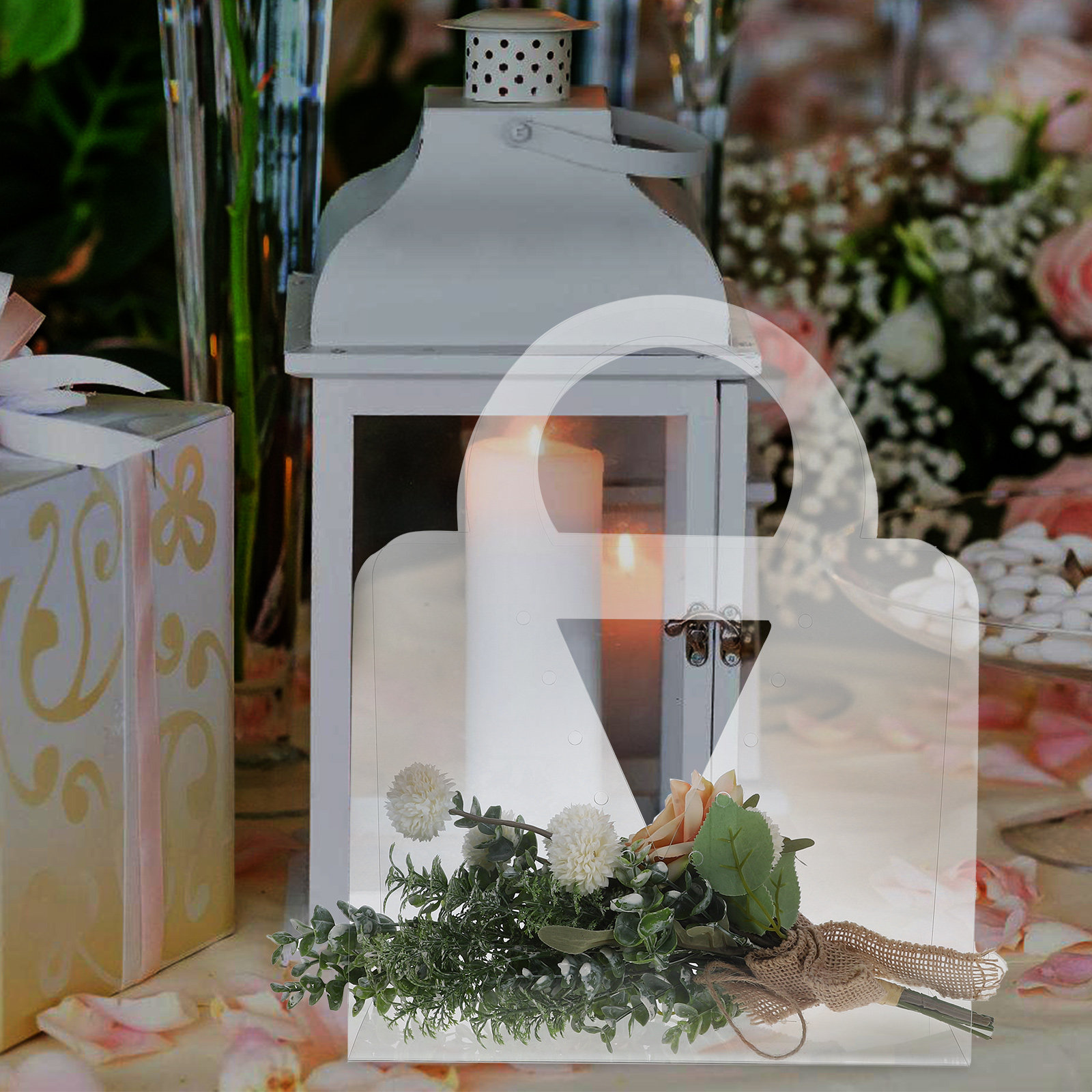 4Pcs Bouquet Gift Bags Transpa - Florist Supply Shop 评论和价格