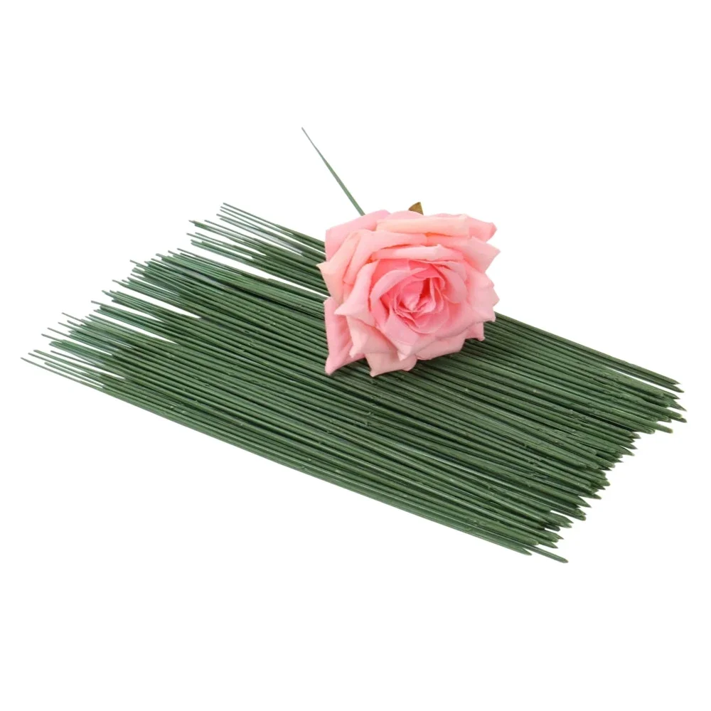 100PCS Artificial Potted Stem  - Wire Stem Florist 评论和价格