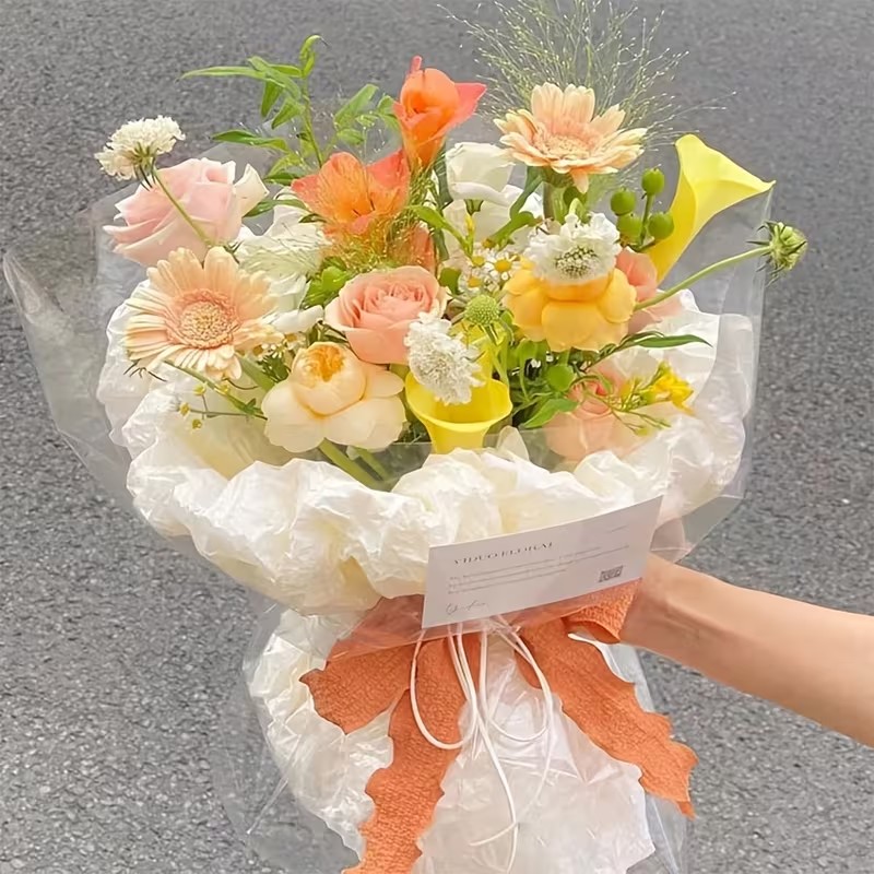 1/2pc Clear Cellophane Wrap Ro - Cellophane Wrap Clear 评论和价格