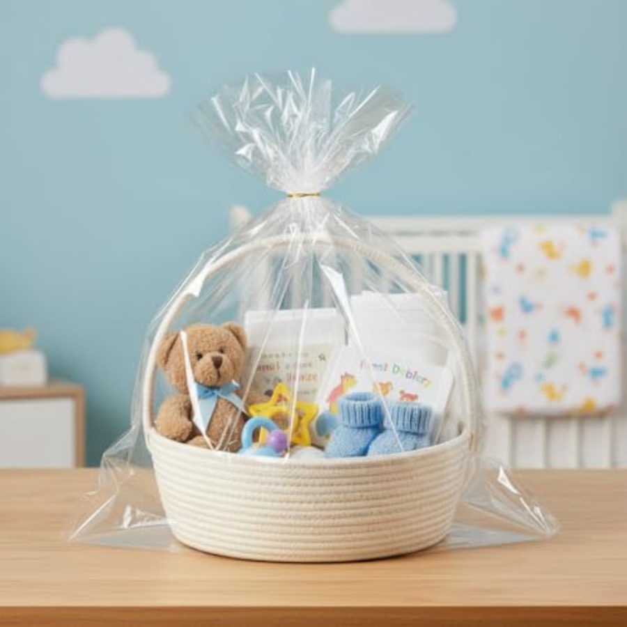 20 Pcs Clear Cellophane Bags,  - Cellophane Wrap Clear 评论和价格