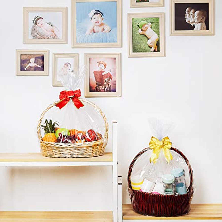 Easter Basket Cellophane Shrin - Cellophane Wrap Clear 评论和价格
