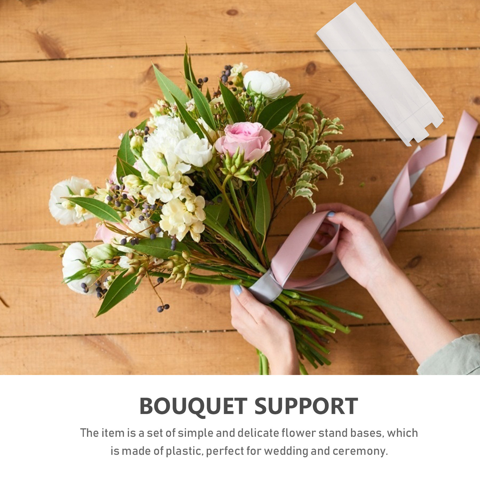 10Pcs Plastic Bouquet Base for - Florist Supply Shop 评论和价格